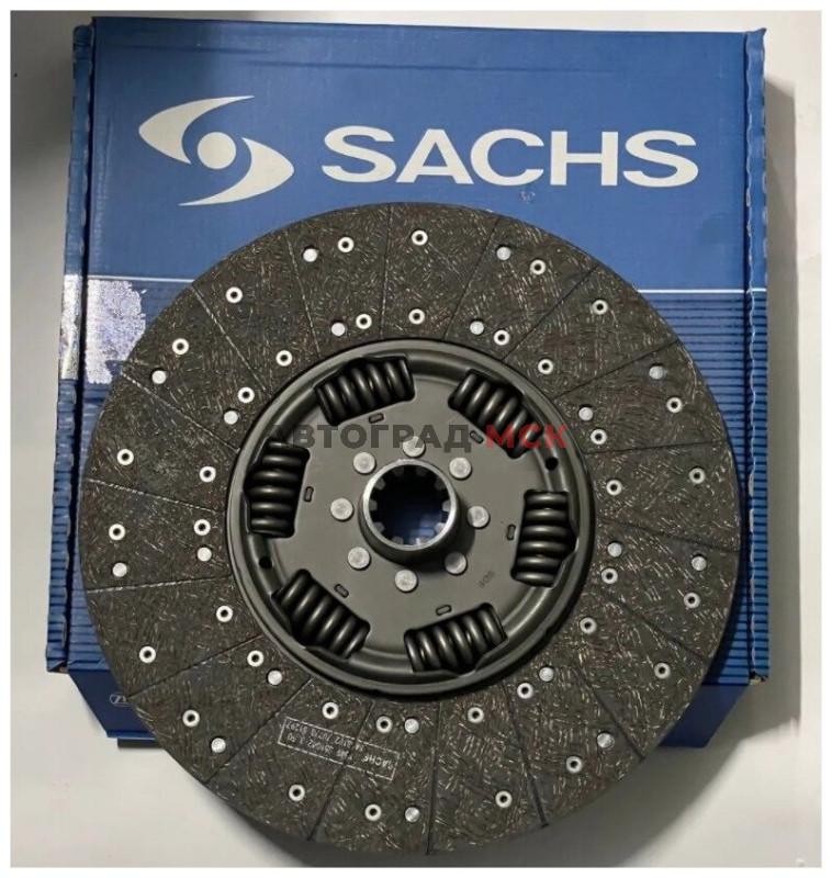 Диск сцепления ведомый SACHS (КПП-ZF) MFZ-430