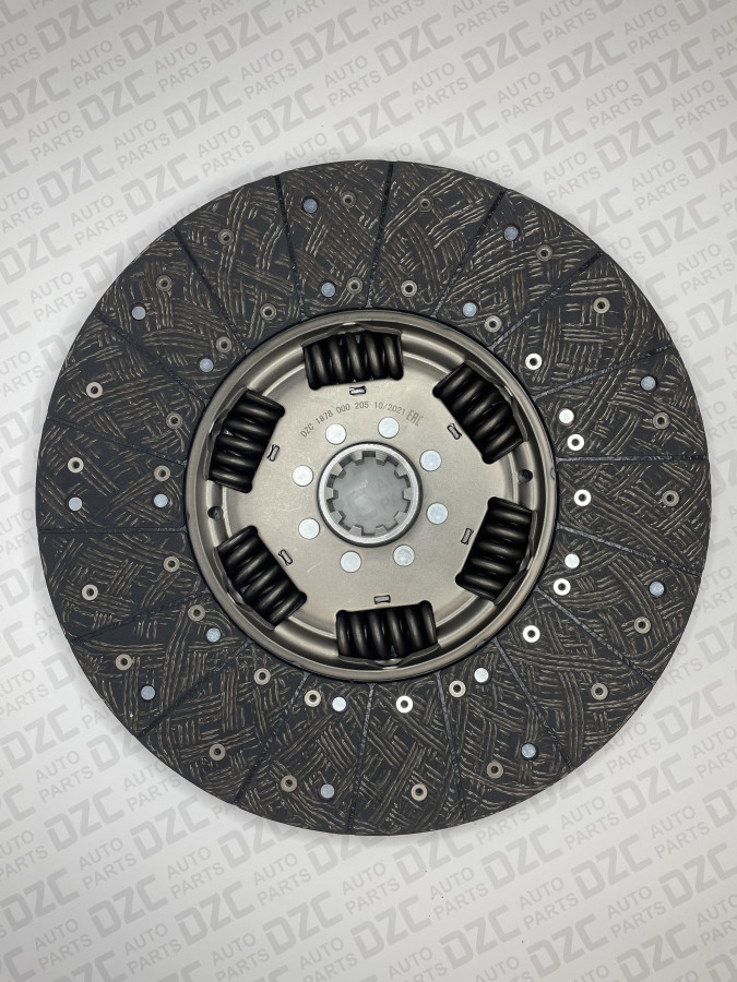 Диск сцепления ведомый КамАЗ ЕВРО, DZС