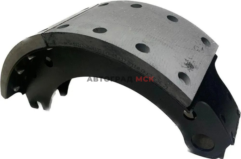 Колодка тормозная КАМАЗ 53205 ЕВРО (3х5) упакованная