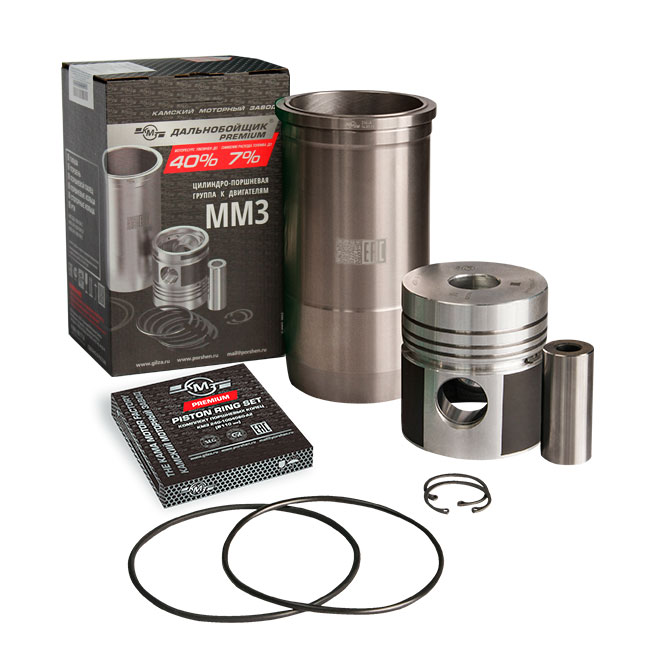 ПОРШНЕВАЯ ГРУППА (к-кт) "Дальнобойщик PREMIUM" к дв.Д-50 "КМЗ"