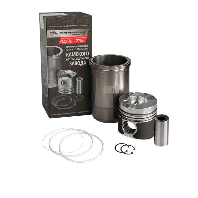 ПОРШНЕВАЯ ГРУППА (к-кт) "Дальнобойщик PREMIUM" к дв.КАМАЗ "КМЗ"