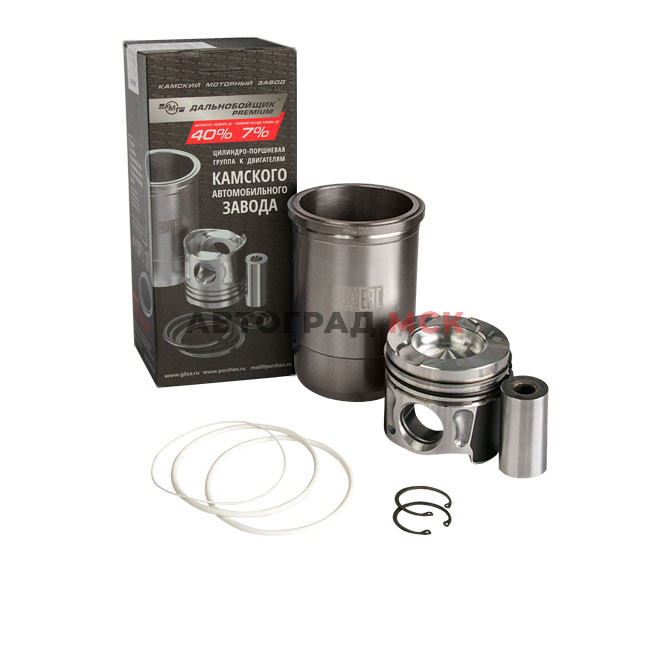 ПОРШНЕВАЯ ГРУППА (к-кт) "Дальнобойщик PREMIUM" к дв.КАМАЗ "КМЗ" ЕВРО-2,3