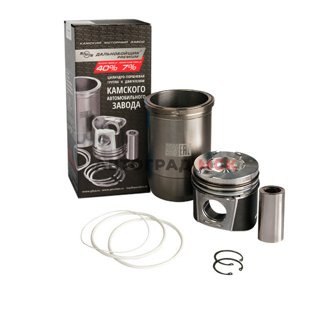 ПОРШНЕВАЯ ГРУППА (к-кт) "Дальнобойщик PREMIUM" к дв.КАМАЗ "КМЗ" ЕВРО-2.(740.30)