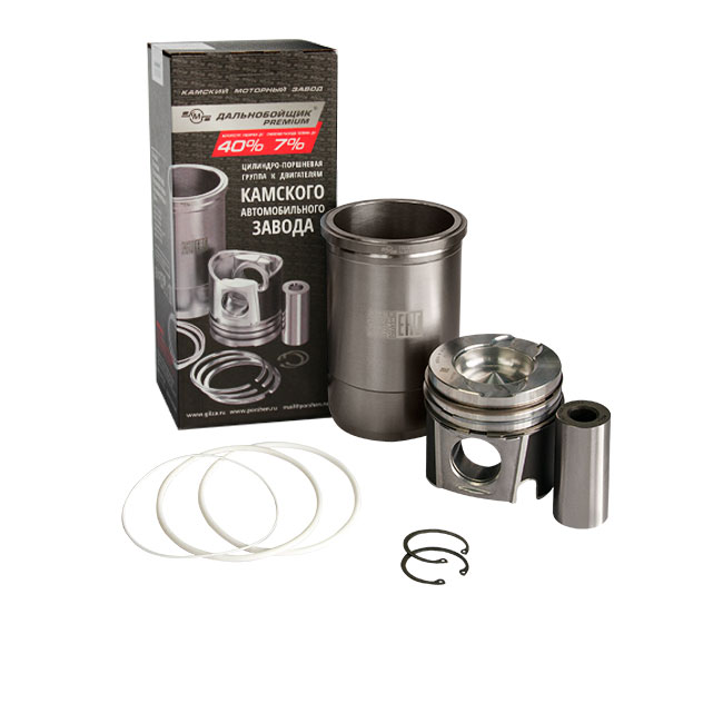 ПОРШНЕВАЯ ГРУППА (к-кт) "Дальнобойщик PREMIUM" к дв.КАМАЗ "КМЗ" ЕВРО-3