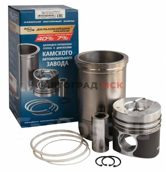 ПОРШНЕВАЯ ГРУППА (к-кт) "Дальнобойщик PREMIUM" к дв.КАМАЗ "КМЗ" ЕВРО-4