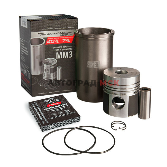 ПОРШНЕВАЯ ГРУППА (к-кт) "Дальнобойщик PREMIUM" к дв.ММЗ-240 "КМЗ"