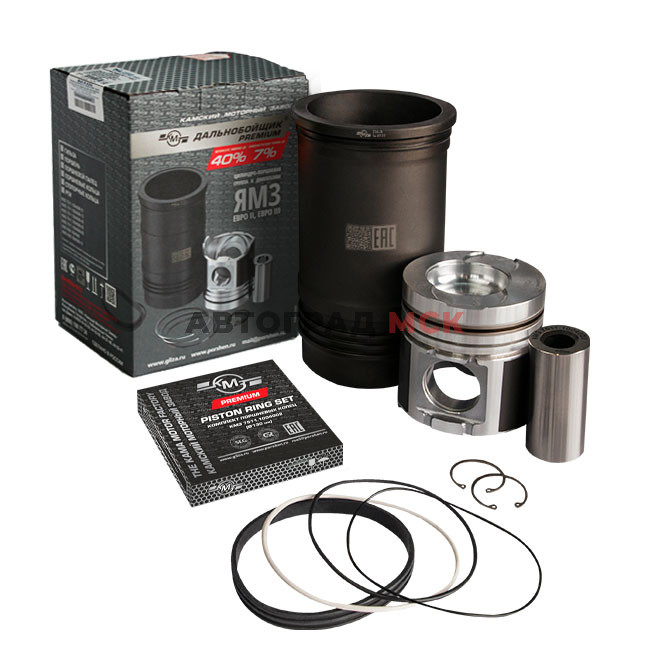 ПОРШНЕВАЯ ГРУППА (к-кт) "Дальнобойщик PREMIUM" к дв.ЯМЗ-7511 "КМЗ"