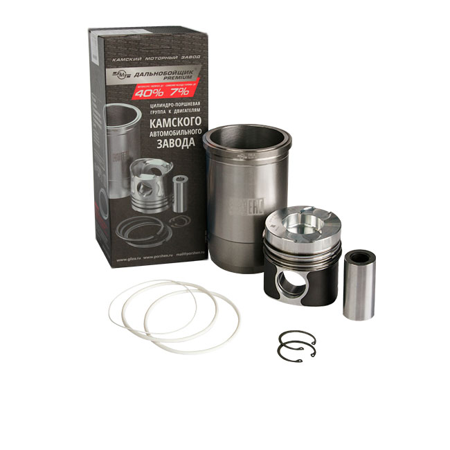 ПОРШНЕВАЯ ГРУППА (к-кт) "Дальнобойщик PREMIUM" ТУРБО к дв.КАМАЗ "КМЗ"